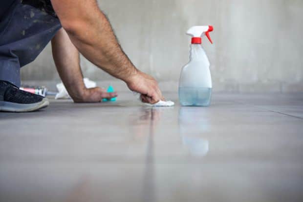 grout cleaner for kitchen floor